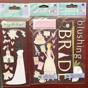Jolee’s Stickers. Wedding Themed Dimensional Stickers Set